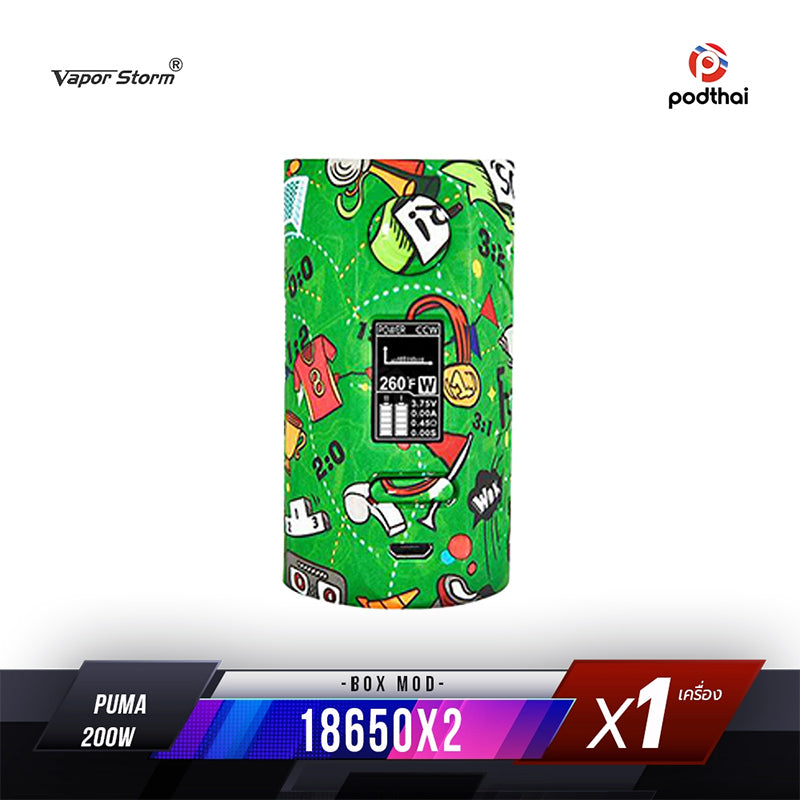 Vapor Storm Puma 200W TC Box Mod