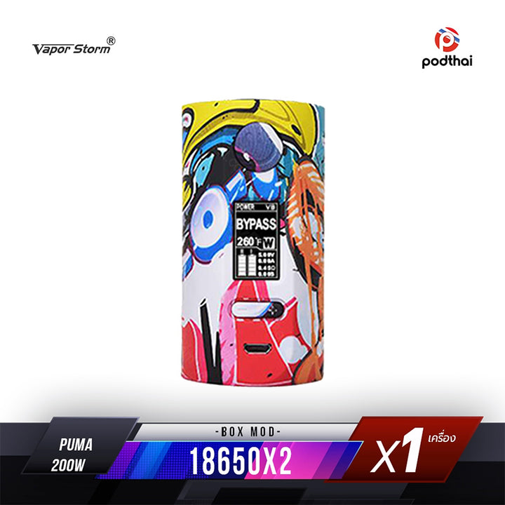 Vapor Storm Puma 200W TC Box Mod