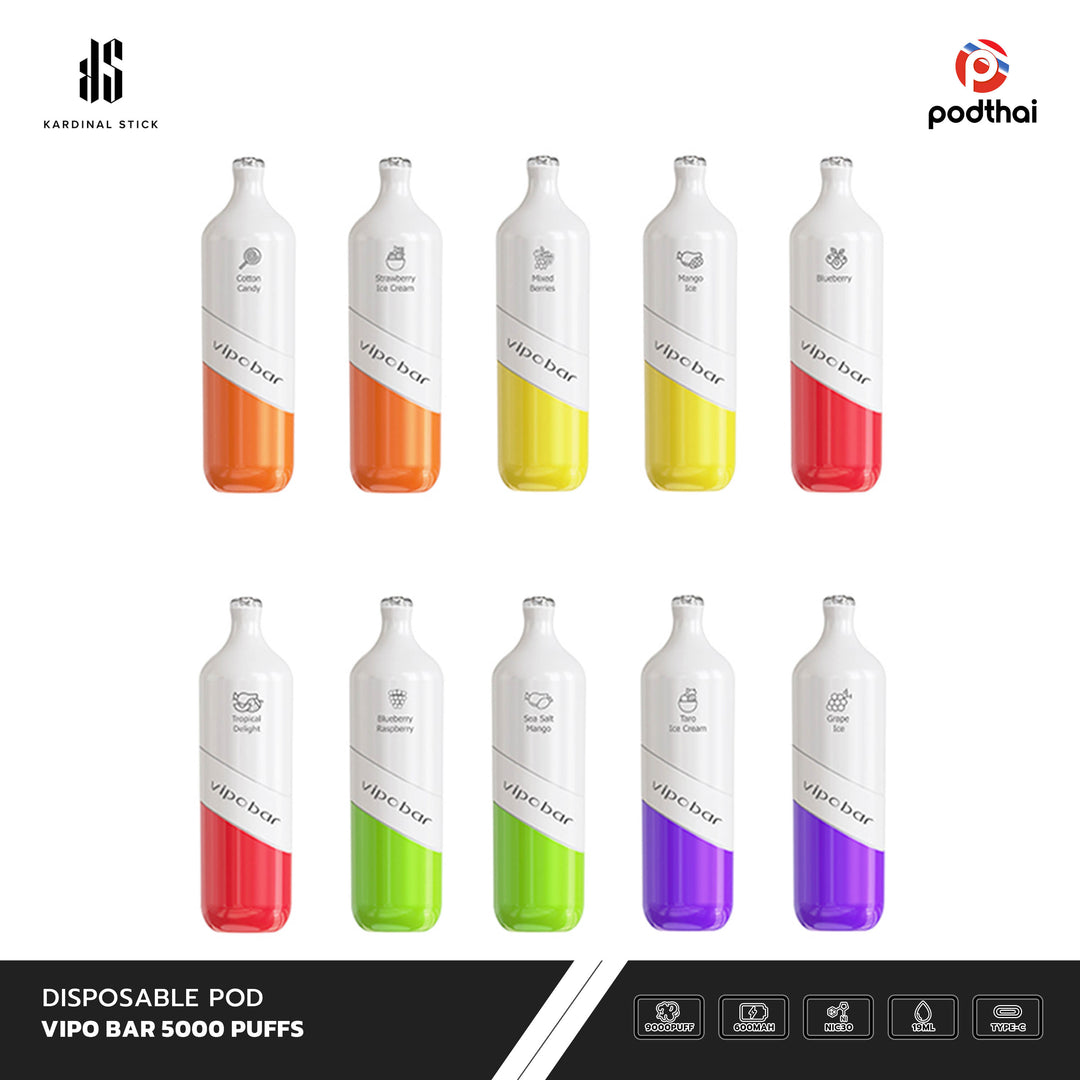 Vipo Bar 5000 Puffs Disposable Pod