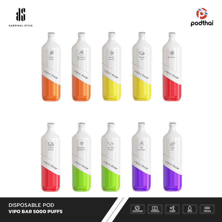 Vipo Bar 5000 Puffs Disposable Pod