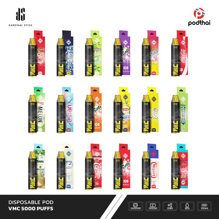VMC 5000 Puffs Disposable Pod