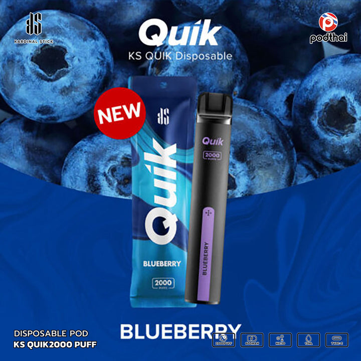KS Quick 2000 Puffs Disposable