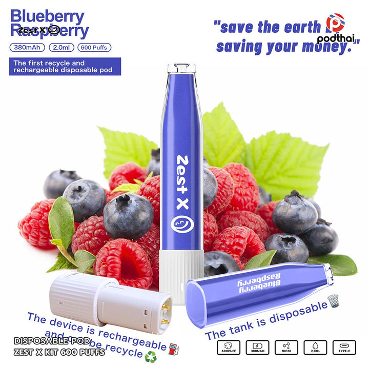 Zest X Kit 600 puffs Disposable Pod
