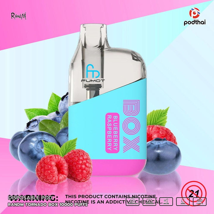 Randm Tornado Box 10000 Puffs Disposable Pod