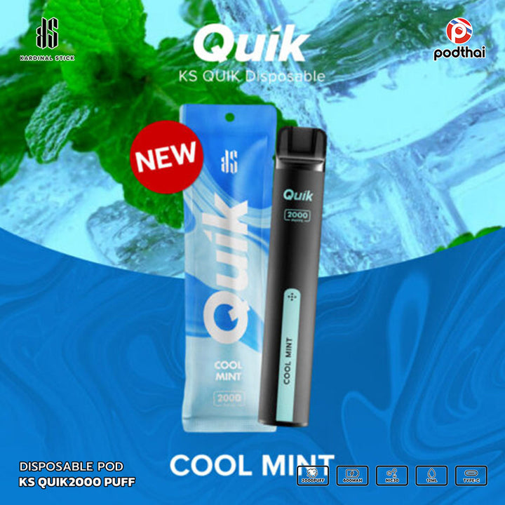 KS Quick 2000 Puffs Disposable