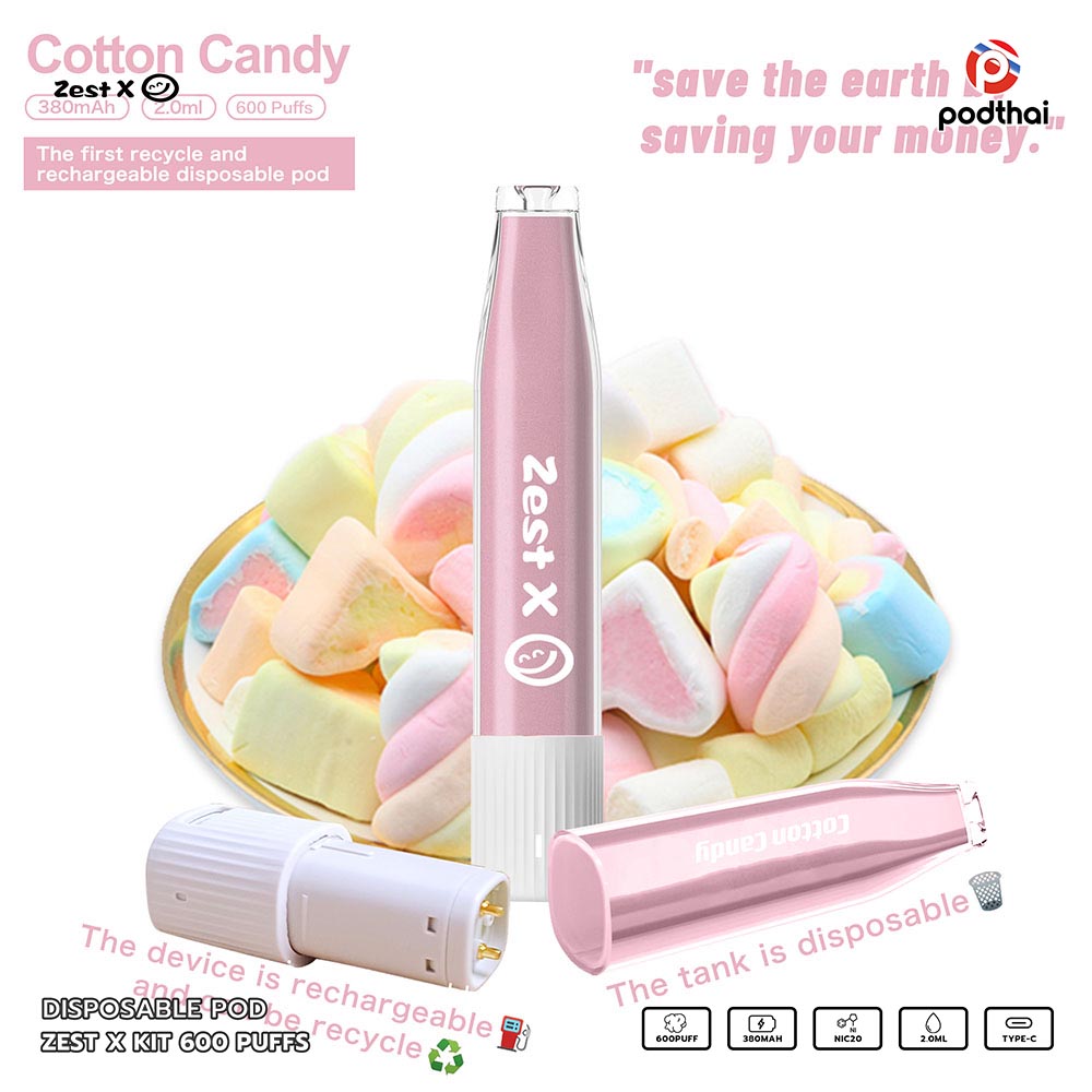 Zest X Kit 600 puffs Disposable Pod