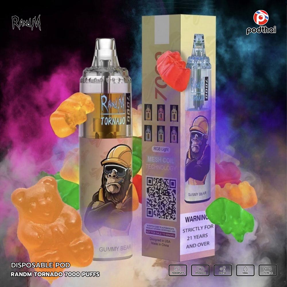 Randm Tornado 7000 Puffs Disposable Pod
