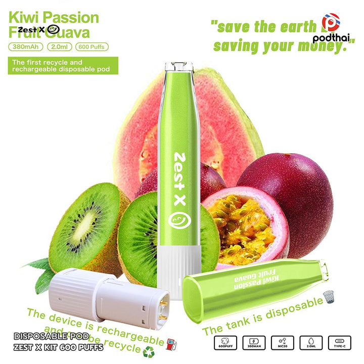 Zest X Kit 600 puffs Disposable Pod