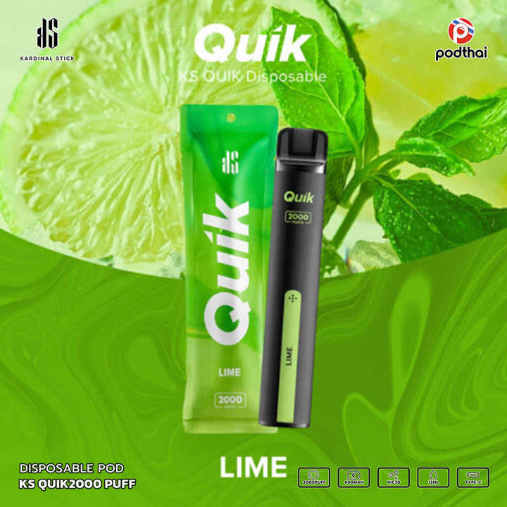 KS Quick 2000 Puffs Disposable