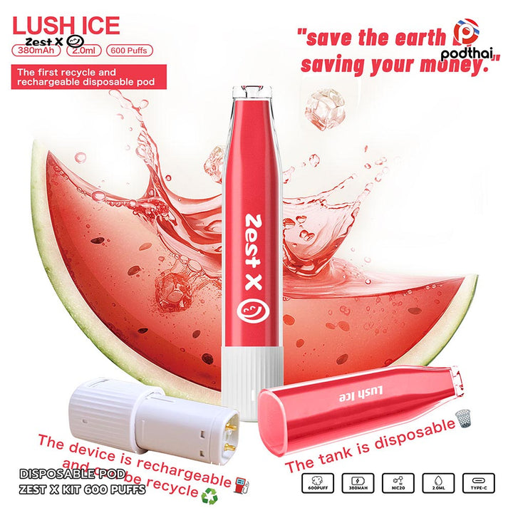 Zest X Kit 600 puffs Disposable Pod