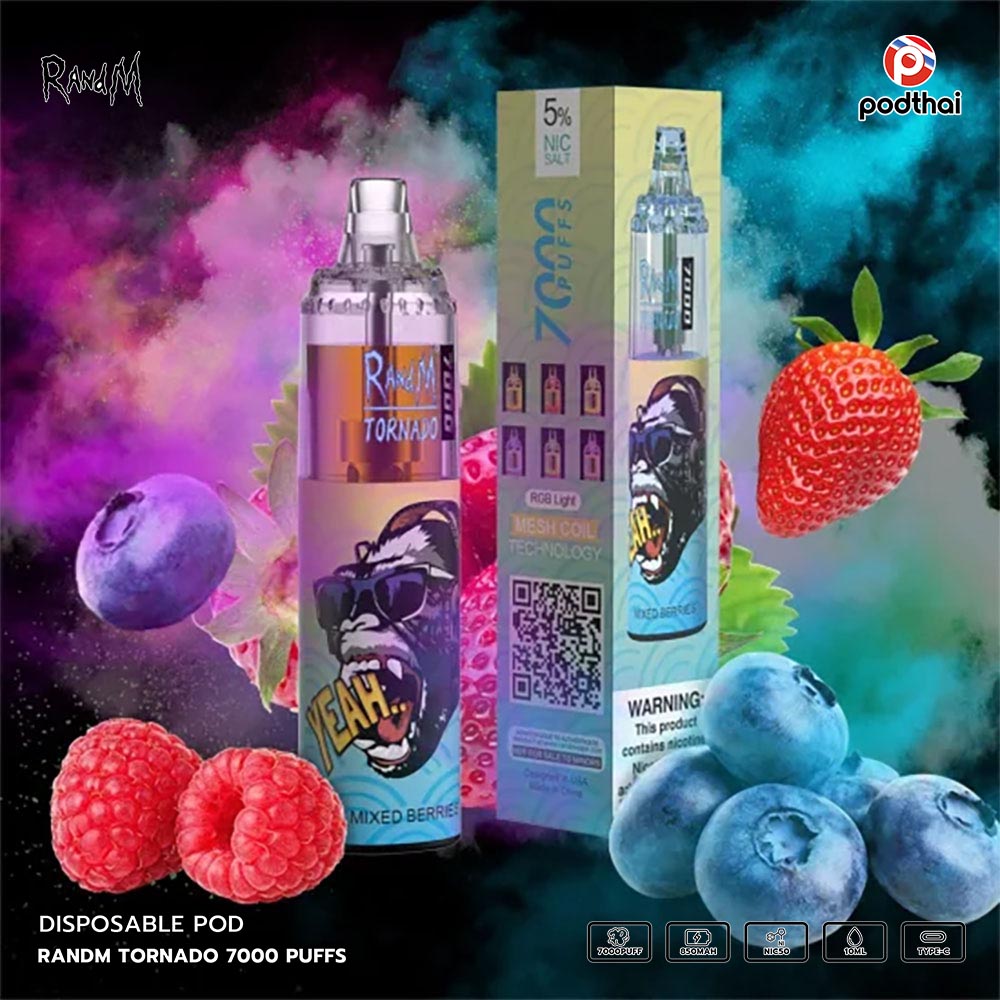 Randm Tornado 7000 Puffs Disposable Pod