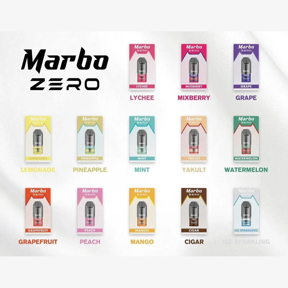 หัวน้ำยา Marbo Zero Pods Flavors 2 ml