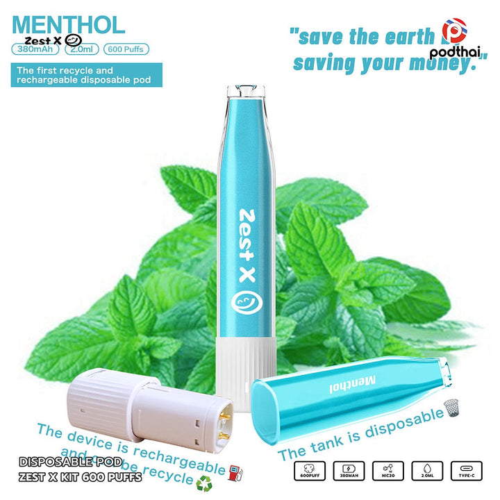 Zest X Kit 600 puffs Disposable Pod