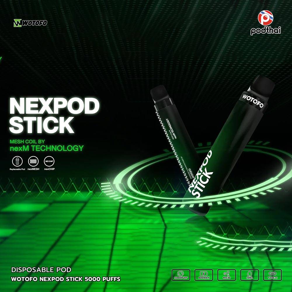 WOTOFO NEXPOD STICK 5000 Puffs Disposable