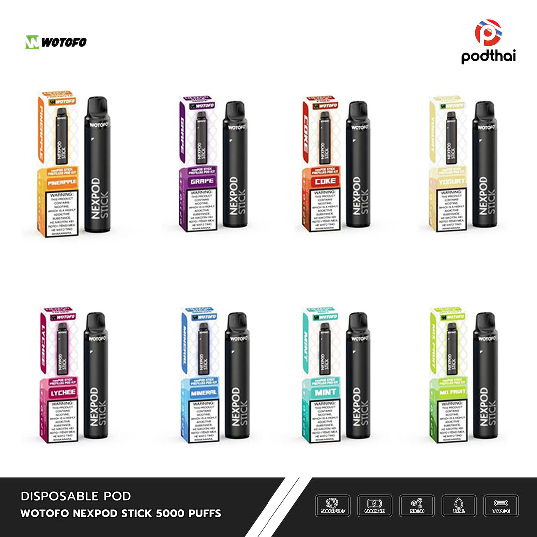 WOTOFO NEXPOD STICK 5000 Puffs Disposable