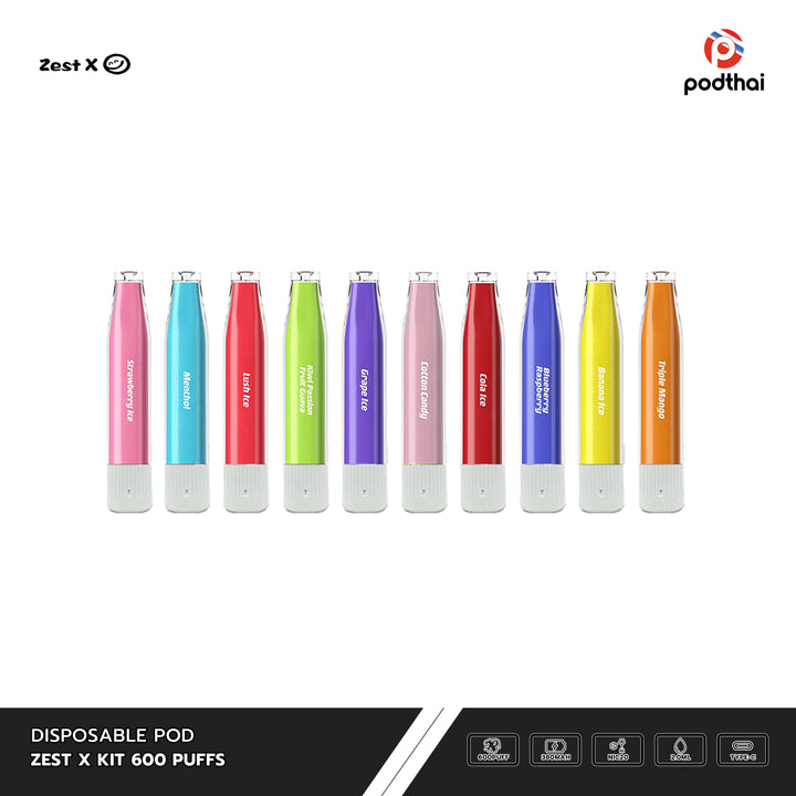 Zest X Kit 600 puffs Disposable Pod