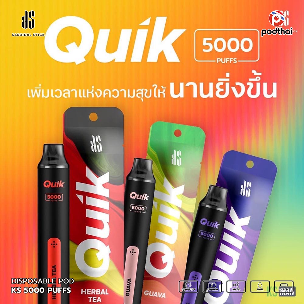 KS Quick 5000 Puffs Disposable