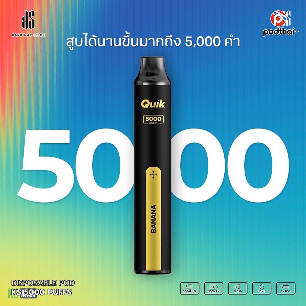 KS Quick 5000 Puffs Disposable