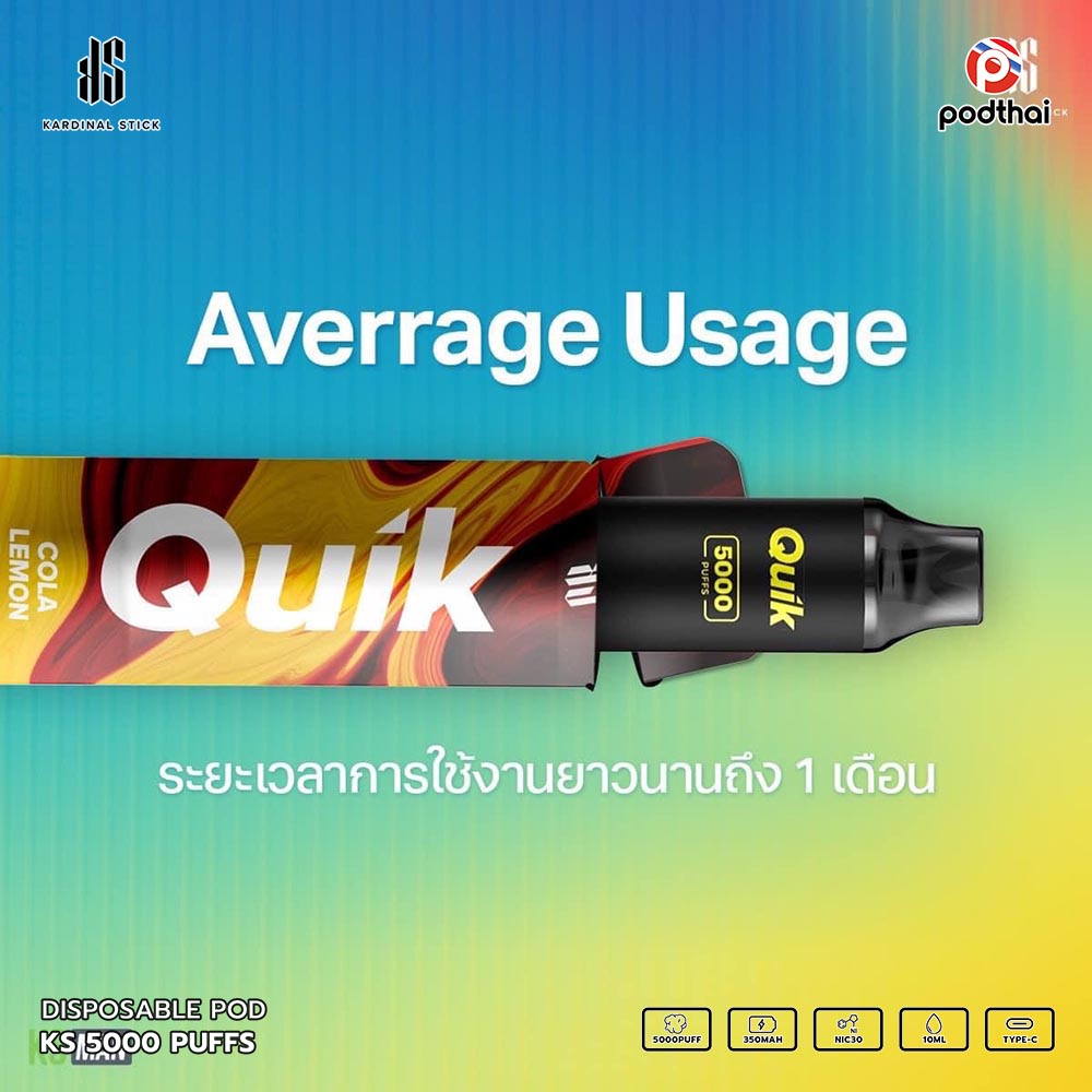 KS Quick 5000 Puffs Disposable