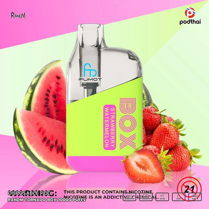 Randm Tornado Box 10000 Puffs Disposable Pod