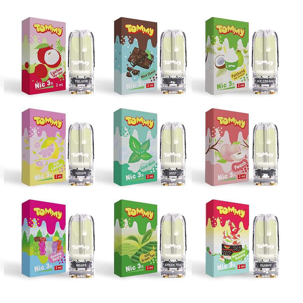 หัวน้ำยา TOMMY Flavor Pods 2ml