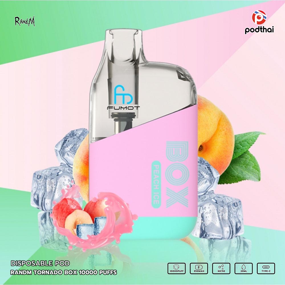Randm Tornado Box 10000 Puffs Disposable Pod