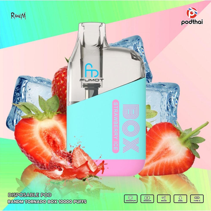 Randm Tornado Box 10000 Puffs Disposable Pod