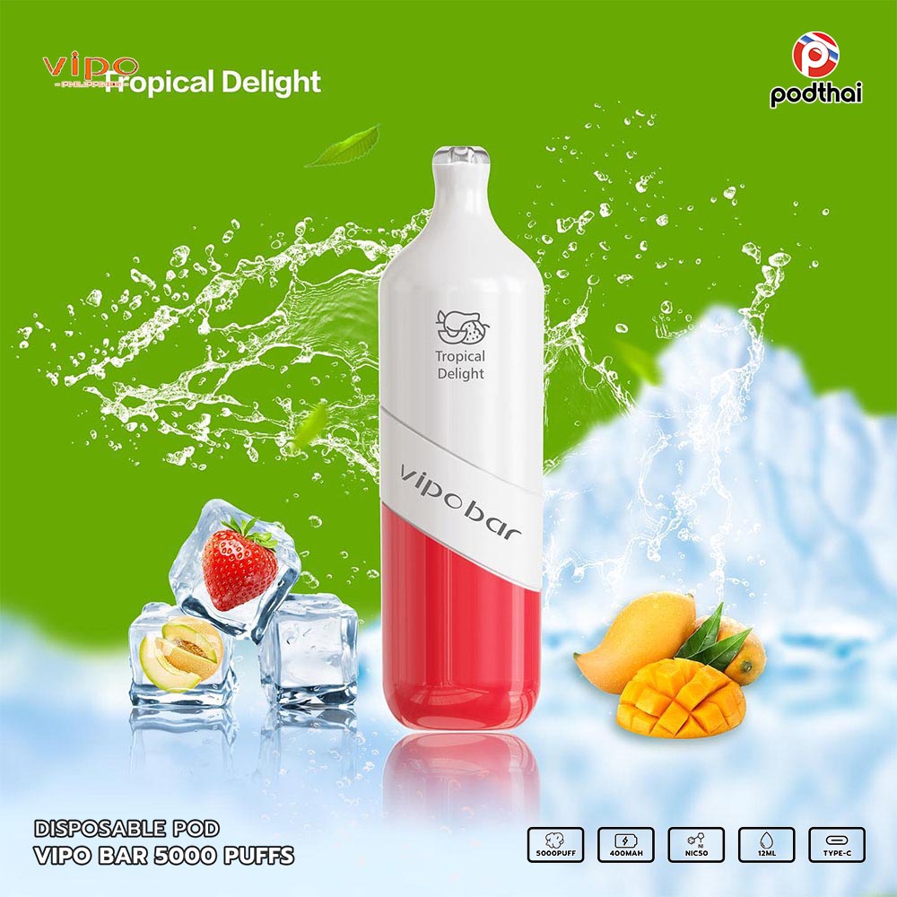 Vipo Bar 5000 Puffs Disposable Pod