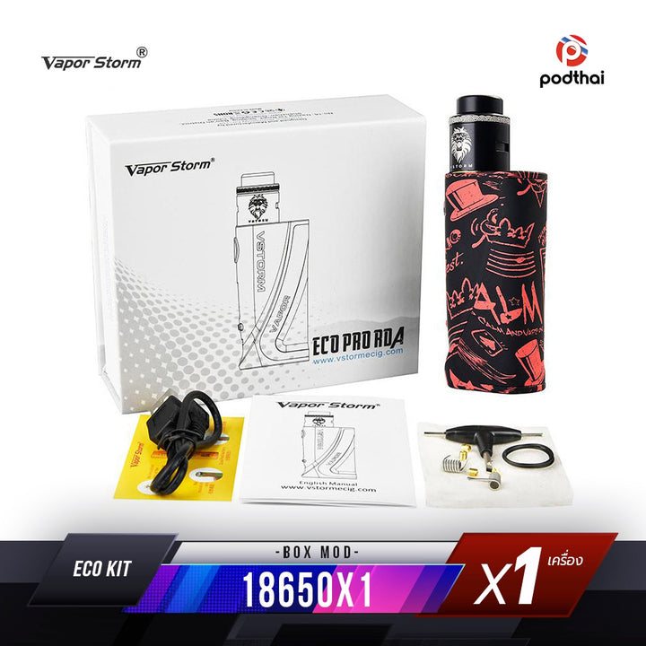Vapor Storm ECO Kit 90W RDA Mod