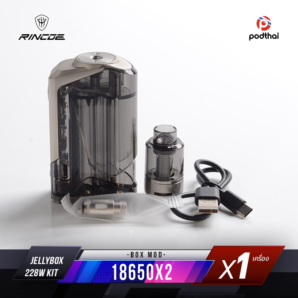 Rincoe Jellybox 228W Kit Tank