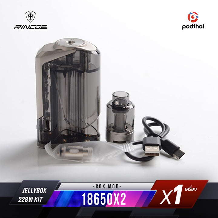 Rincoe Jellybox 228W Kit Tank