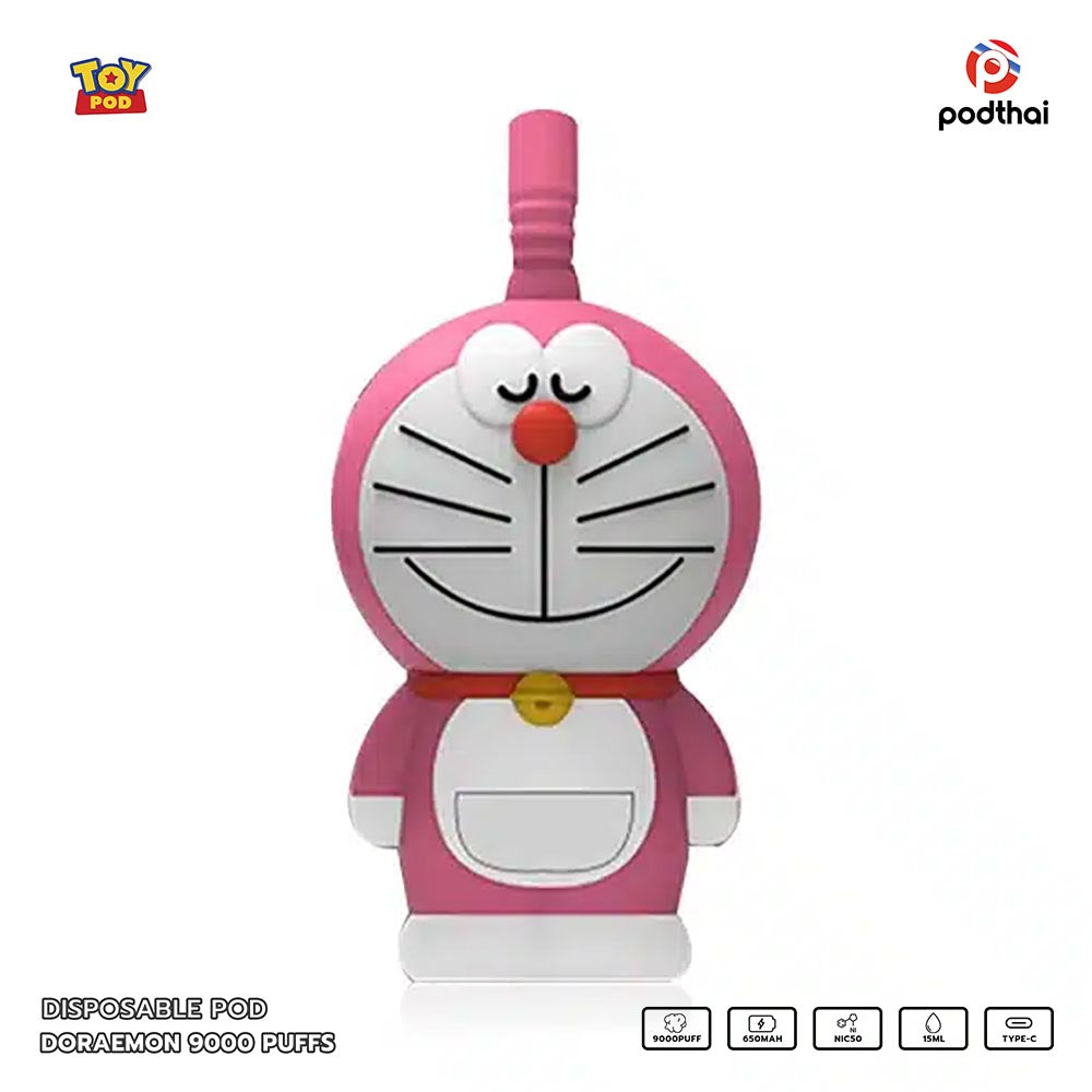 Doraemon 9000 Puffs Disposable Pod