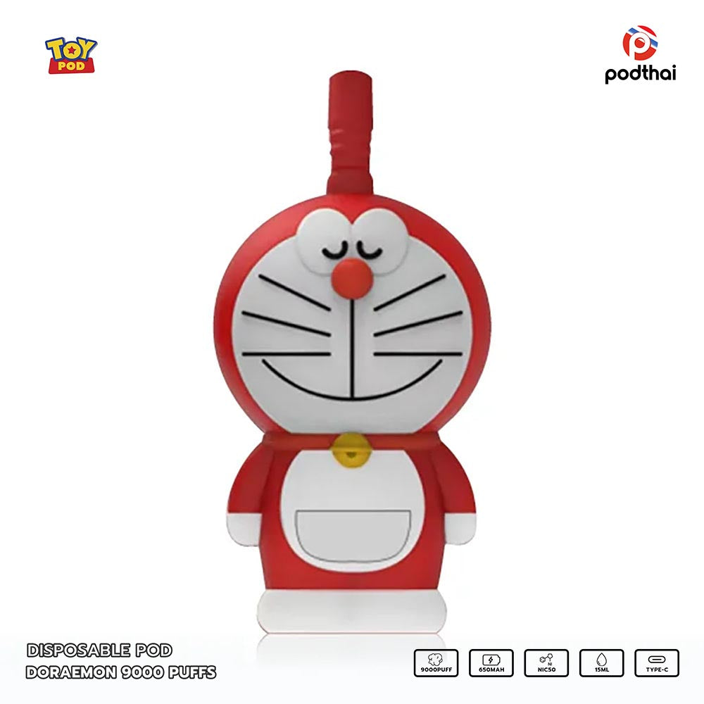 Doraemon 9000 Puffs Disposable Pod