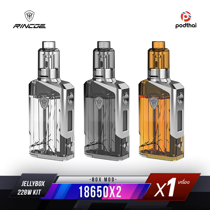 Rincoe Jellybox 228W Kit Tank
